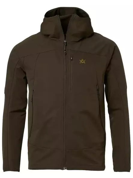 Alaska Chaser Ms Stretch Jacket Solid Brown - Herrejakker for jakt - 6438347061950 - 1