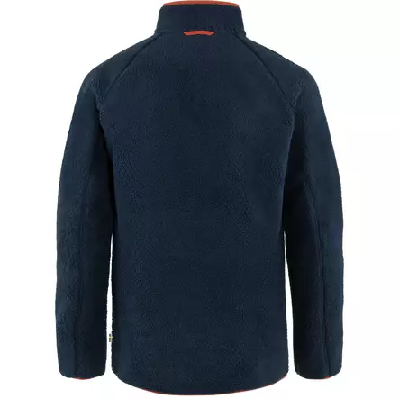 Fjällräven Vardag Pile Fleece M Navy-Autumn Leaf - Fleecegensere - 7323450786670 - 2