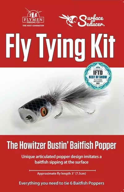 Flymen Fly Tying Kit Howitzer Popper - Bindesatser - 765855275170 - 1