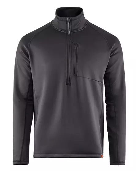 Grundens Grundies Thermal Half Zip Black - Undertrøyer - 0840316329200 - 1
