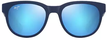 Maui Jim Maoli - Matte Dark Blue Frame with Blue Hawaii Lens - Plastlinser - 603429079840 - 2
