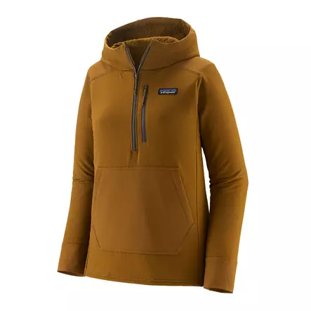 Patagonia W's R2 CrossStrata Pullover Shelter Brown - Fleecegensere - 196924576520 - 1