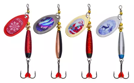 Santa Lures Spinner Assortment 4pcs - Beitesortimenter - 6417512544610 - 1
