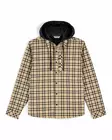 Simms Coldweather Hooded Shacket Wakemup Plaid: Cork - Andre jakker - 694264695760 - 2