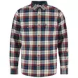 Fjällräven Singi Heavy Flannel M Dark Navy-Maroon - Skjorter - 7323451205620 - 1