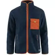Fjällräven Vardag Pile Fleece M Navy-Autumn Leaf - Fleecegensere - 7323450786670 - 1
