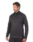 Grundens Grundies Thermal Half Zip Black - Undertrøyer - 0840316329200 - 2