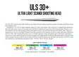 Guideline ULS 3D+ Sink1/Sink3/Sink5 - Skottspisser - 7033840137080 - 2