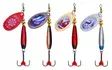 Santa Lures Spinner Assortment 4pcs - Beitesortimenter - 6417512544610 - 1