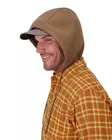 Simms Coldweather Hooded Shacket Wakemup Plaid Stonefly - Andre jakker - 694264695890 - 7