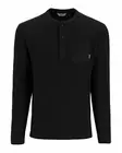 Simms Highline Henley Black - Skjorter - 694264659700 - 2