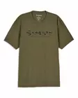 Simms Shroud Fill Logo T-Shirt Military Heather - T-skjorter herre - 694264711750 - 1