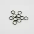Split Ring Nickel Plated 6mm - Krokeringer - UR-N6-100 - 1