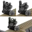 UTG Super Slim Rear Sight Manual Flip-up Tool-free Dual Aperture - Jernsikter for rifler - 4712274528390 - 3