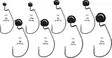 VMC 7340 Rugby Jig 7gr - Jiggskaller - 3359221409060 - 3