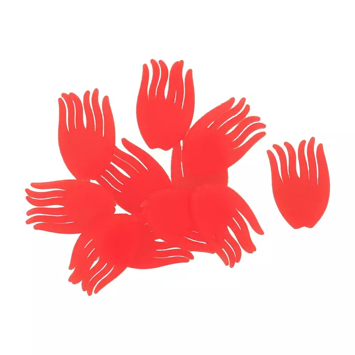 Westin Spotty Rig Fins UV Orange XL - Gjeddedupper & agnfiskrigger - 5707549519370 - 1
