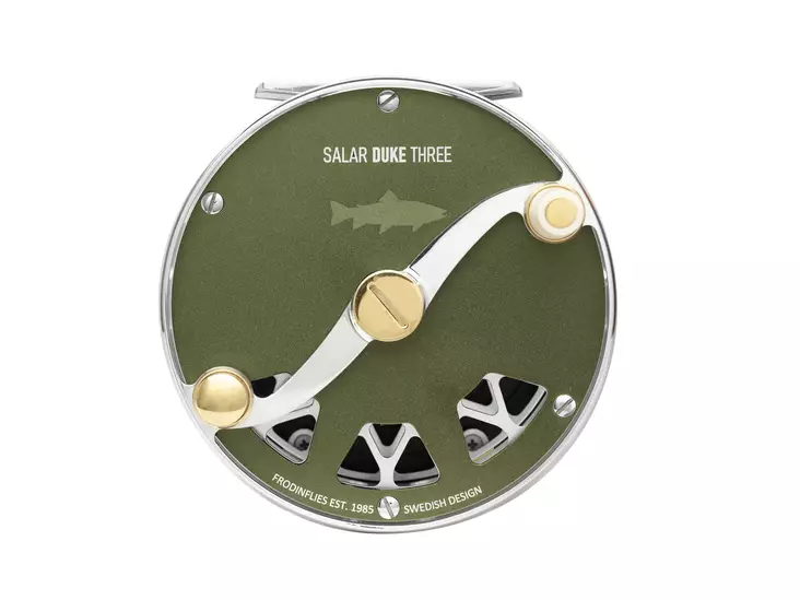 Frödinflies Salar Duke Reel - Matte Hunter Green - Andre fluesneller - 7340154614320 - 1