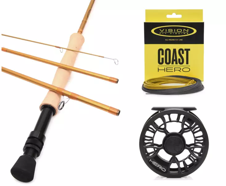 Vision Coast Hero Sea Trout Combo - Vision fluestenger - RES6417512839990 - 1
