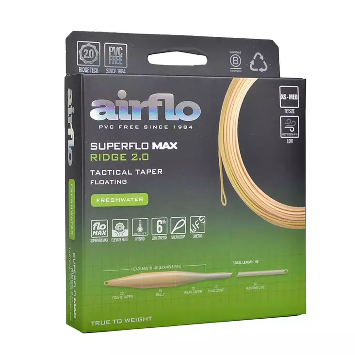 Airflo Superflo Max Ridge 2.0 Tactical Taper Float - Flytteliner - 614910105450 - 1