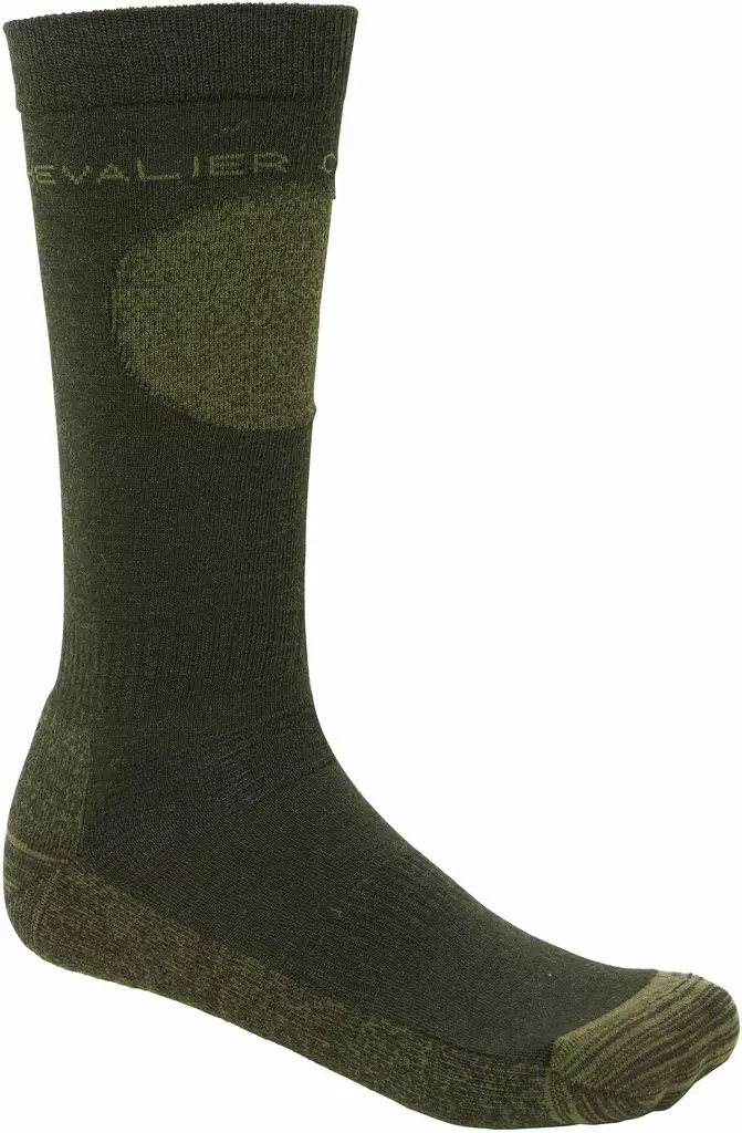 Chevalier Boot Wool Socks Dark Green - Jegersokker - 808491139540 - 1