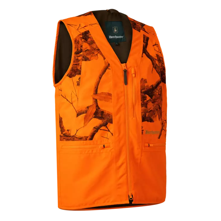 Deerhunter Eagle Waistcoat REALTREE EDGE Safety Orange - Herrejakker for jakt - 5702827233290 - 1