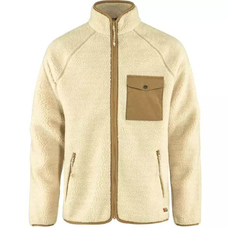 Fjällräven Vardag Pile Fleece M Chalk White - Fleecegensere - 7323450731830 - 1