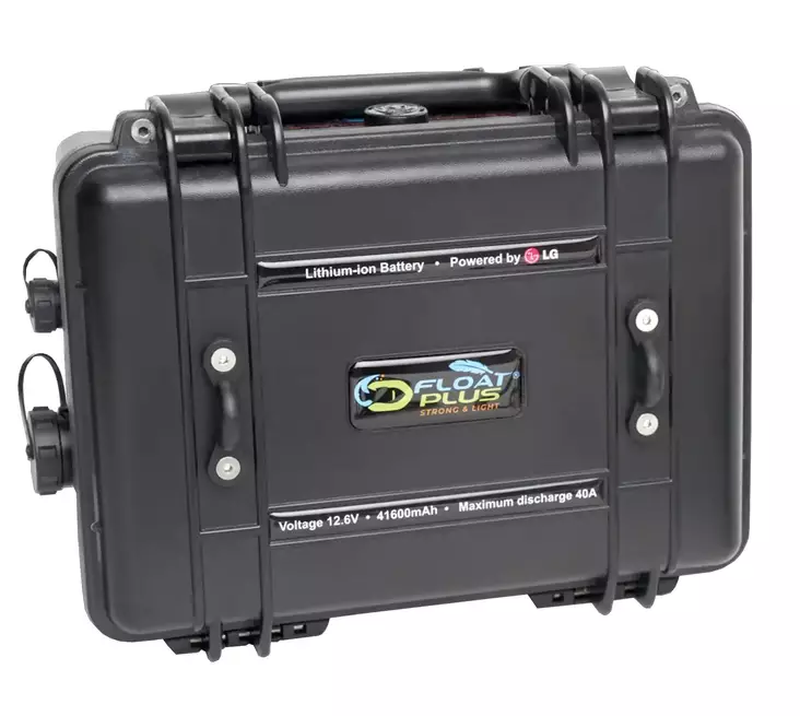 Float Plus 12,6V 41,6Ah Lithium Ion Battery in Stormcase - Flyteringer - 1302202220 - 1