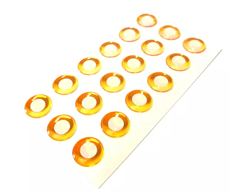 Fly-Dressing Epoxy Eyes 11mm -tarrasilmät - Klistremerkeøyne - 402004000090 - 1
