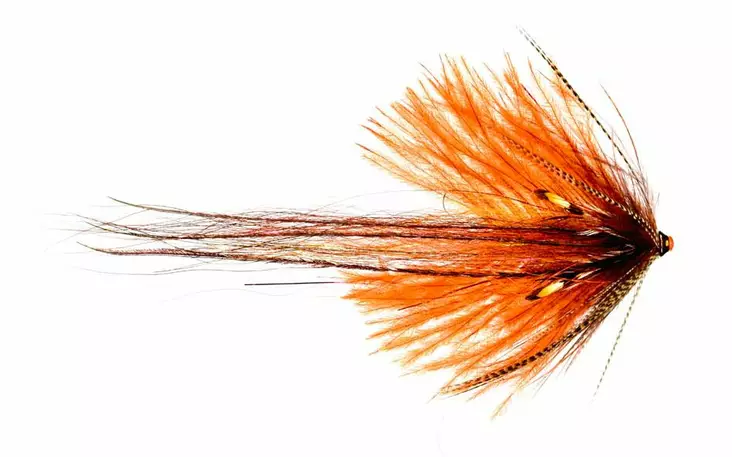 Frödin Flies Butterfly Fiery Brown - Rørfluer - 7340154606110 - 1