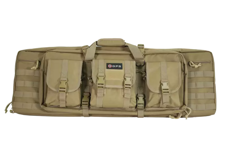 GPS 36" Double Rifle Case FDE - Myke riflebager - 888151037140 - 1