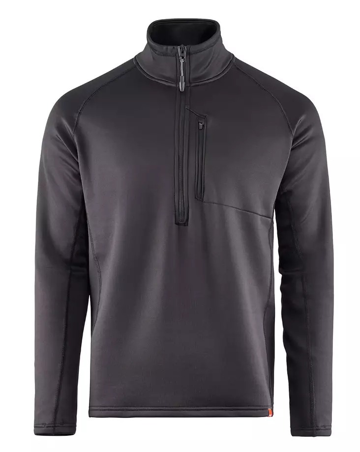 Grundens Grundies Thermal Half Zip Black - Undertrøyer - 0840316329200 - 1