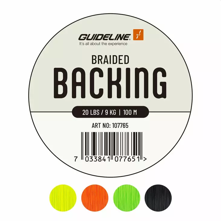 Guideline Braided Backing 20lb 100m Oran - Tradisjonelle - 7033841077699 - 4