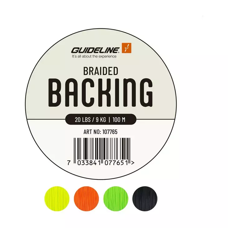 Guideline Braided Backing 20lb 50m Lime - Tradisjonelle - 7033841077750 - 1