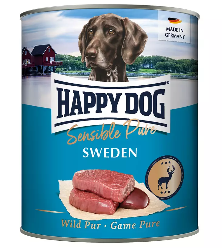 Happy Dog Sensible Pure Sweden 400g - Happy Dog Sensible Pure -kjøttfôr - 61080 - 1
