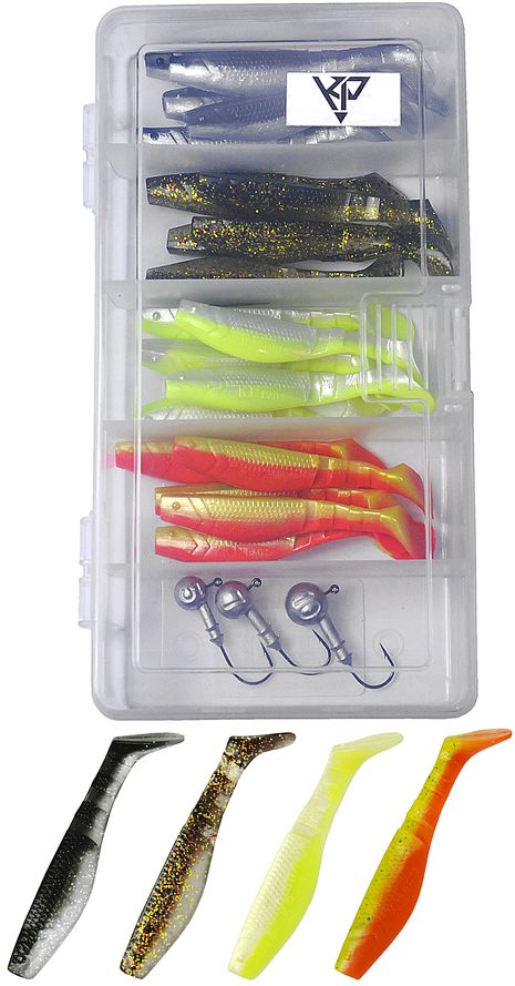 K.P Baits Jig Mix 2,5" - Beitesortimenter - 6438239073160 - 1