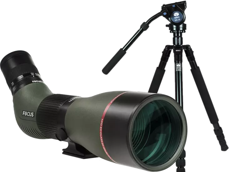 Kit Focus Optimum ED 20-60x85 with Sirui R2004+VH10 - Teleskop - 130600 - 1