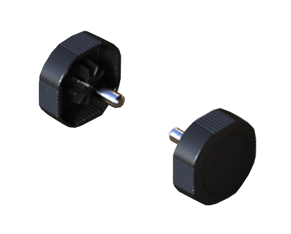Lowrance / Simrad Bracket Knobs - Lowrance-tilbehør - 9420024112250 - 1