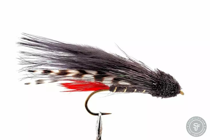 Marabou Muddler Black Streamer - Streamere og igler - 8859202531940 - 1