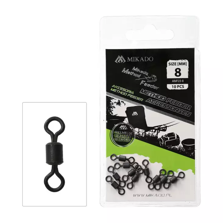 Mikado Method Feeder Swivel #8 - Svivler & hurtigkoblinger - 5900637058120 - 1