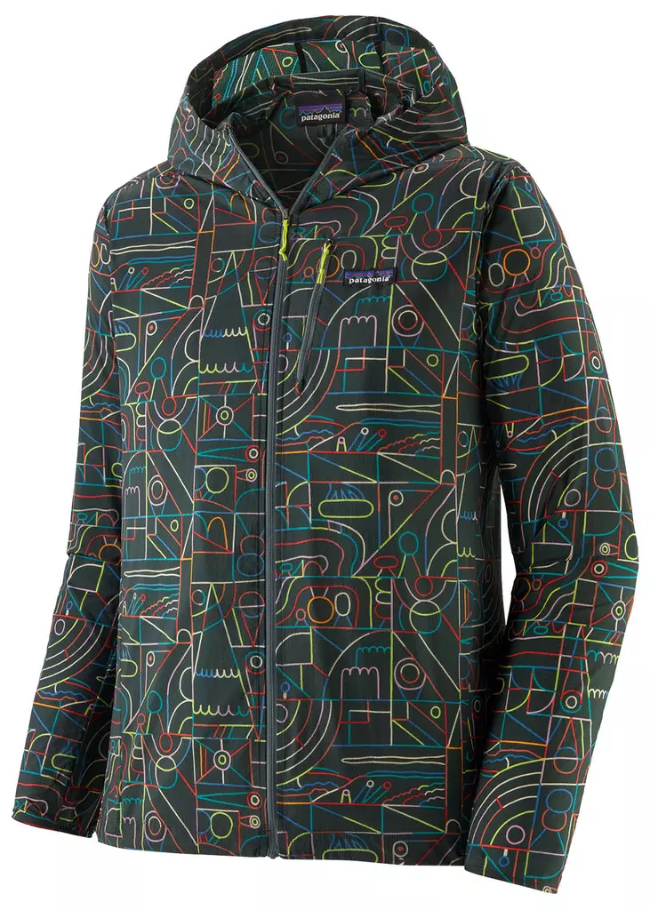 Patagonia Mens Houdini Jacket Nouveau Green - Skalljakker herrer - 196924429840 - 1