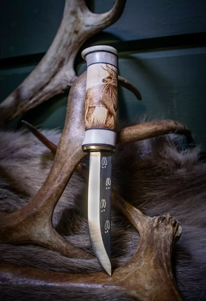 Pohjolan Tulet Hjortebukk - Kniv - 55002500010 - 1