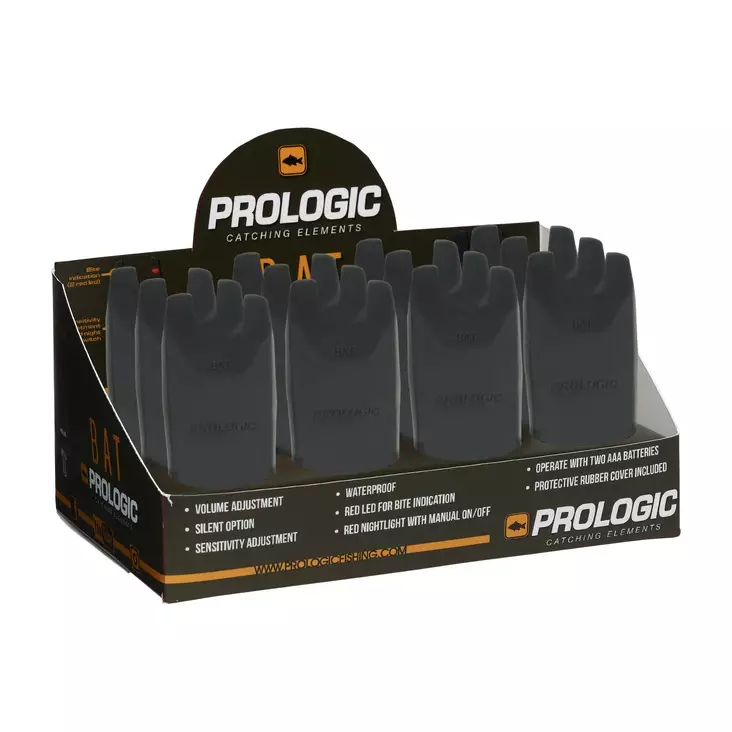 Prologic BAT Bite Alarm Red 12pcs - Enkeltvarslere & sett - 5706301557780 - 1