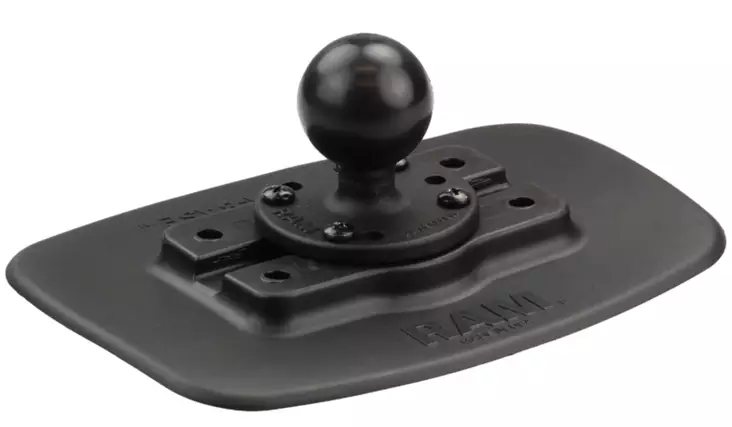 RAM Bond-A-Base Black Adhesive Base with C Ball - RAM Mounts, C-størrelse - 793442949340 - 1