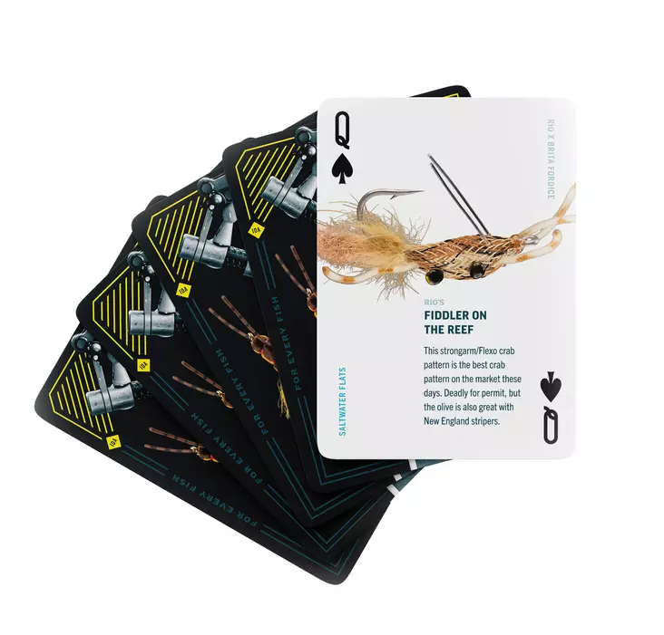 Rio Flies Playing Cards 2.4 - Andre bindingstilbehør - 730884260350 - 1