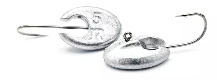 Ruthless Ice Jig Head 5g #1/0 2pcs - Jiggskaller - 4779049082303 - 1