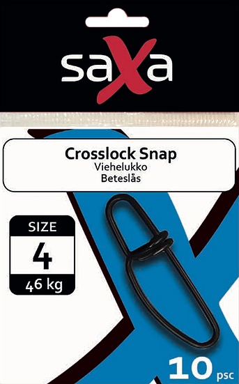 Saxa Crosslock Snap - Lås og svivel - 6438407000530 - 1