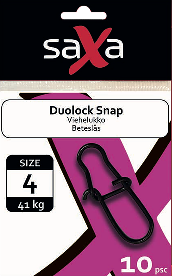 Saxa Duolock Snap - Lås og svivel - DuolockSnap0 - 1
