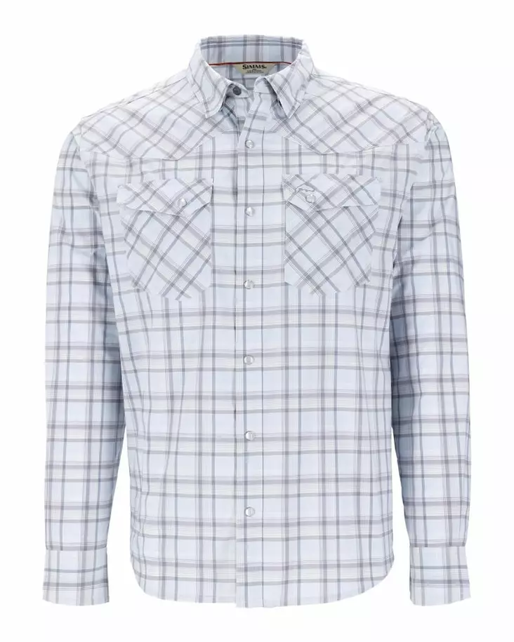 Simms Brackett Shirt Bimini Plaid - Skjorter - 694264669730 - 2