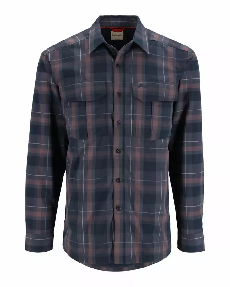 Simms ColdWeather Shirt Selvedge Logan Plaid - Skjorter - 694264654590 - 2