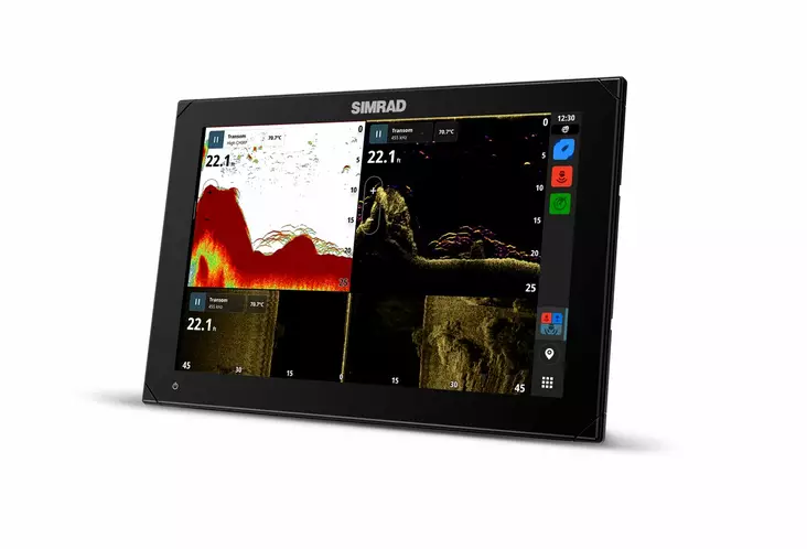Simrad NSX 12" - Ekkolodd/plotter kombinasjon - 9420064110100 - 1
